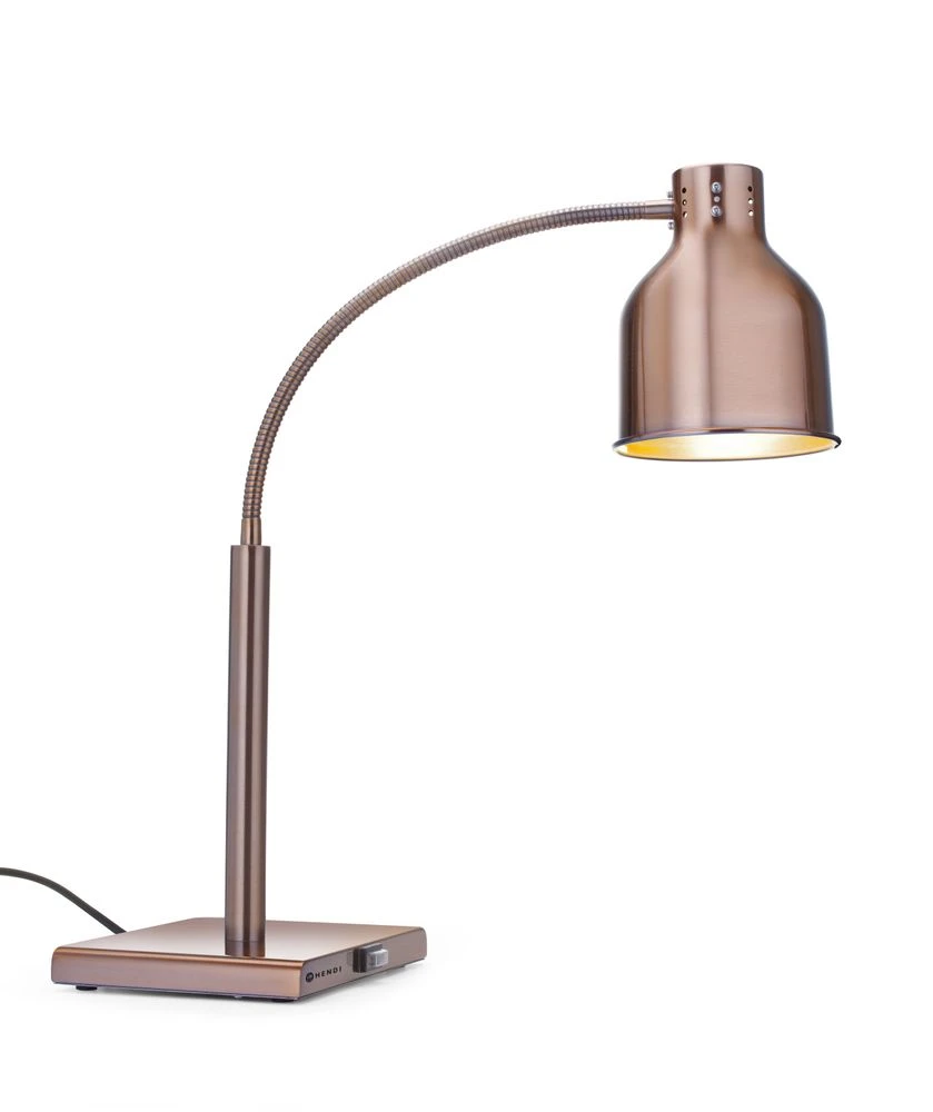 Hendi Värmelampa Flexibel Kopparfinish 273753 by Hendi color Svart