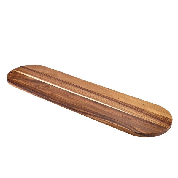 GenWare Acacia Wood Sockel 120 x 32 cm WPLN12032 by Genware color Svart