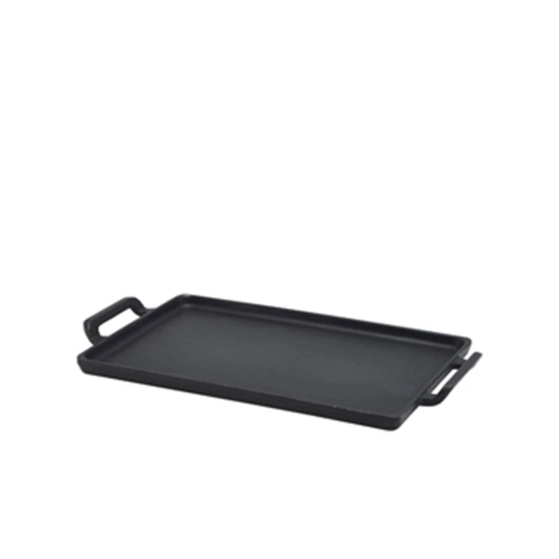 GenWare Cast Iron Rektangulärt fat 25 x 15,5 cm C2515 by Genware color Svart