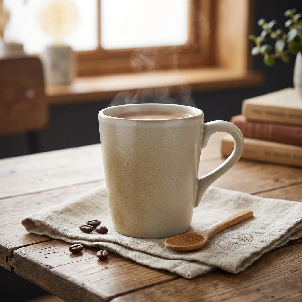 Antigo Stoneware Barley Mugg 32 cl/11,25 oz MUG-ABR32 by Genware color Svart