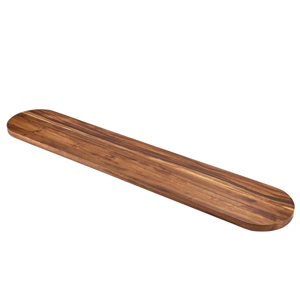 GenWare Acacia Wood Sockel 120 x 22 cm WPLN12022 by Genware color Svart