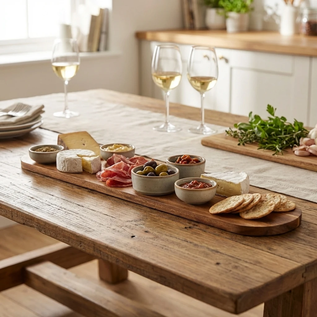 GenWare Acacia Wood Sockel 120 x 22 cm WPLN12022 by Genware color Svart