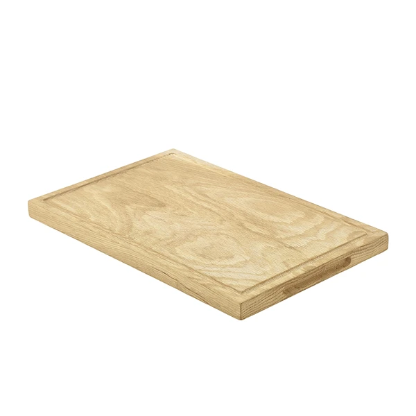 Serveringsbräda i ek 34 x 22 x 2 cm WSBK3422 by Genware color Svart