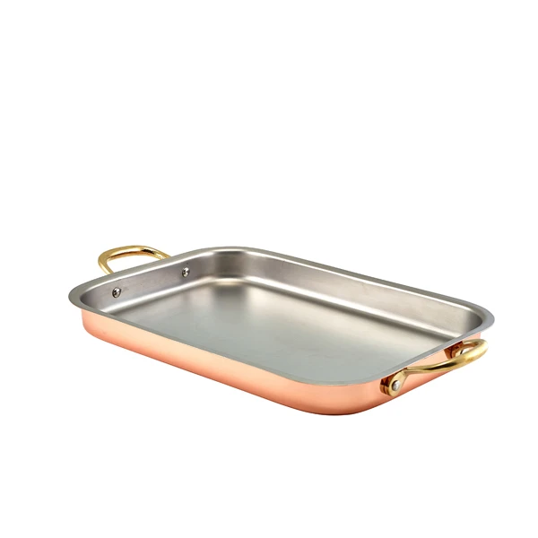 GenWare Kopparpläterad Djup bricka 33 x 23,5 cm SDT3323C by Genware color Svart