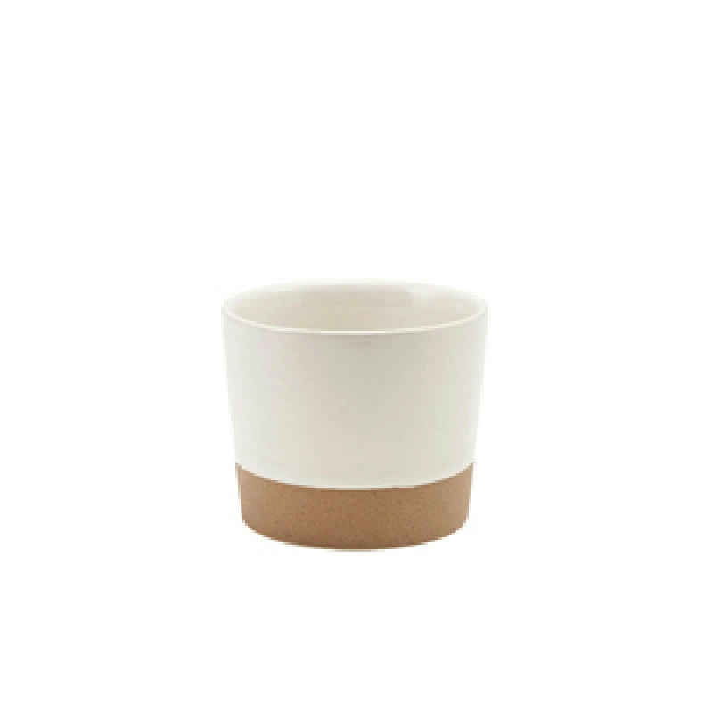 GenWare Kava White Chipskopp i Stengods 9 x 7,4 cm CC-KW9 by Genware color Svart