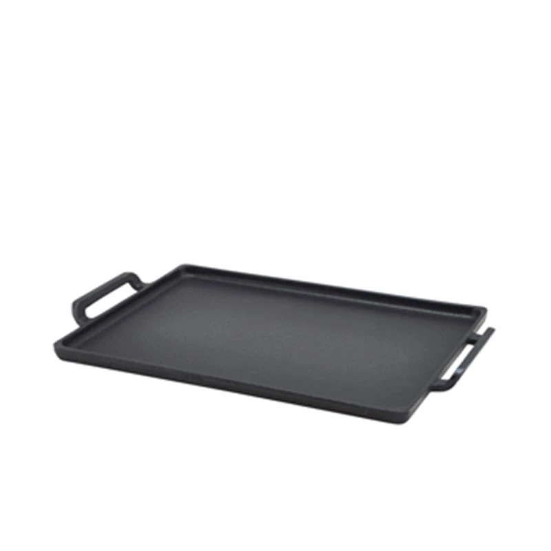 GenWare Cast Iron Rektangulärt fat 28 x 20 cm C2820 by Genware color Svart