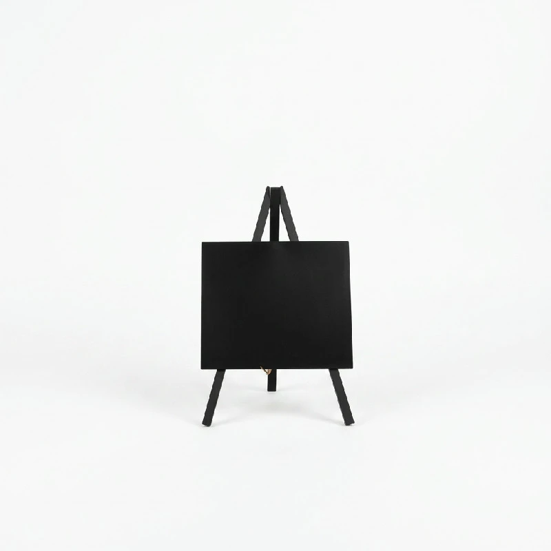Mini Chalkboard Easel 24 x 11,5 cm Svart 3-pack MNI-BL-KR by Genware color Svart