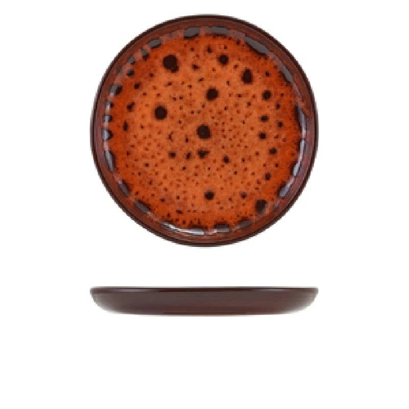 Sabrosa Sol Plate 19,5 cm SBR-PL19SL by Genware color Svart