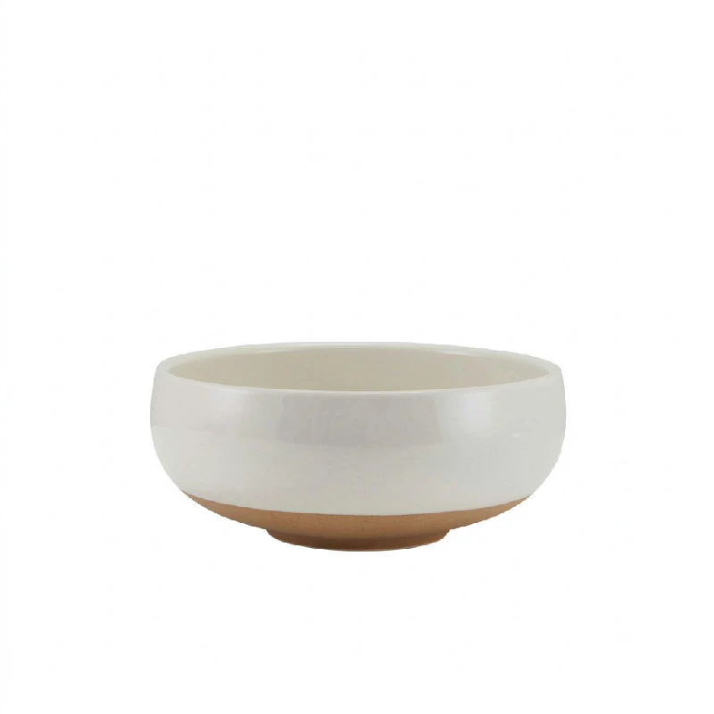 GenWare Kava White stengodsskål med kupad form 14,5 cm BB-KW14 by Genware color Svart