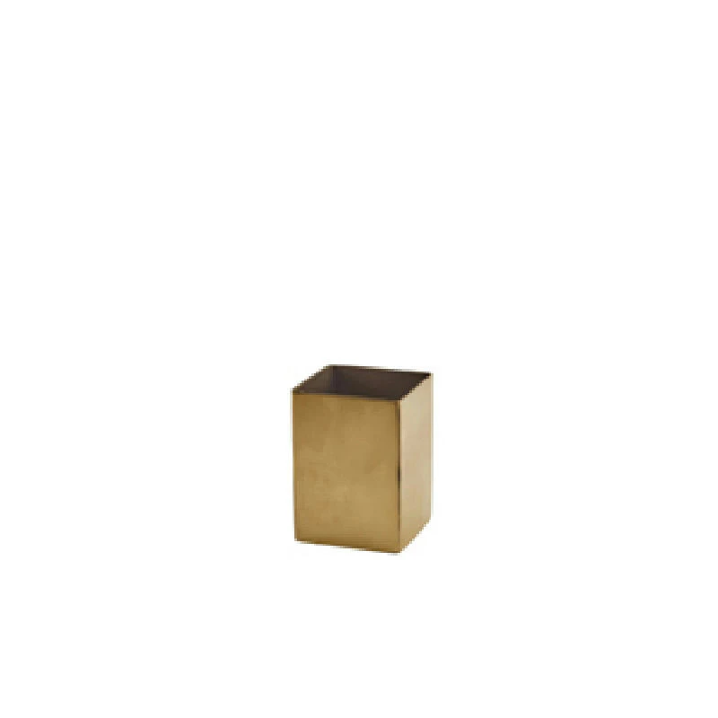 GenWare guldpläterad påshållare i rostfritt stål 5 x 6,8 cm TSHLD5GD by Genware color Svart