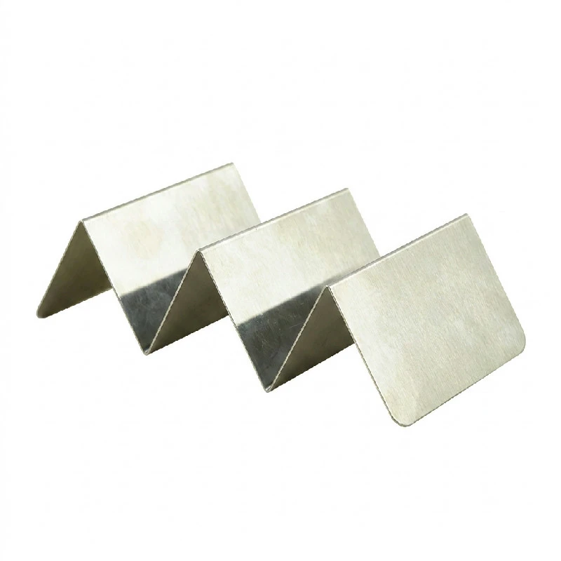 Fast Food Ställ 2 fack 20 x 10 x 5 cm FFS2 by Genware color Svart