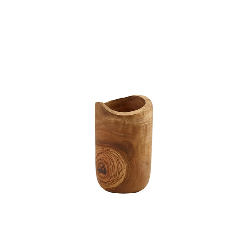 GenWare Olive Wood Rustik Bestickhållare OWRCH by Genware color Svart