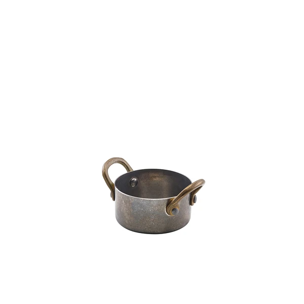 GenWare Vintage Steel Minigryta 7 x 3,75 cm SCD7V by Genware color Svart