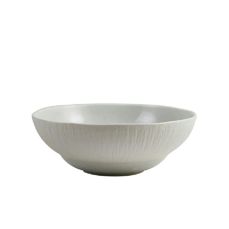 Incise Porcelain Lucine Rund skål 20 cm BW-PLC20 by Genware color Svart