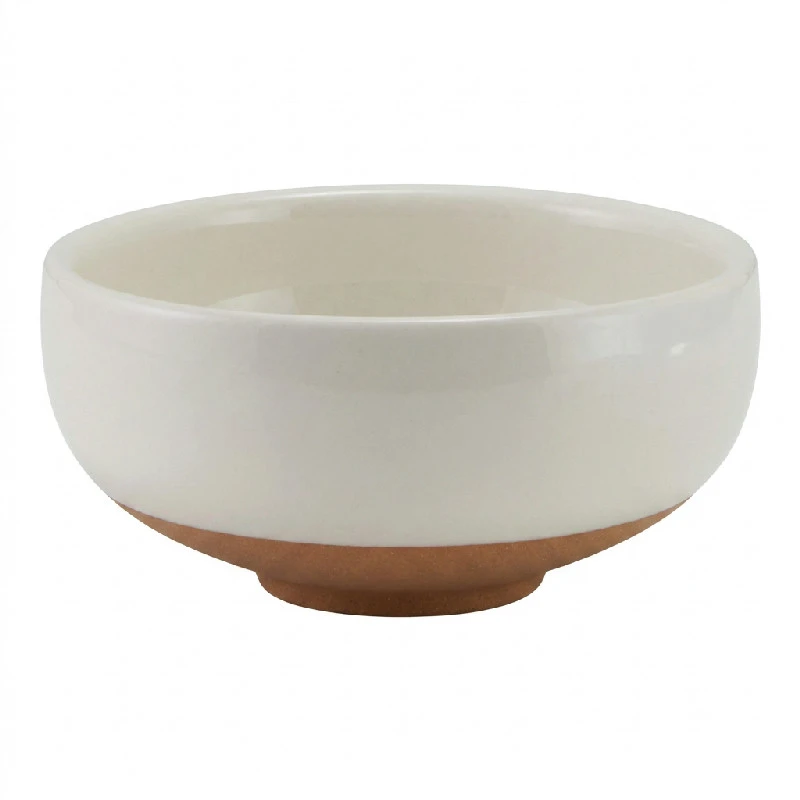 GenWare Kava White stengodsskål med rund botten 11,5 cm BB-KW11 by Genware color Svart