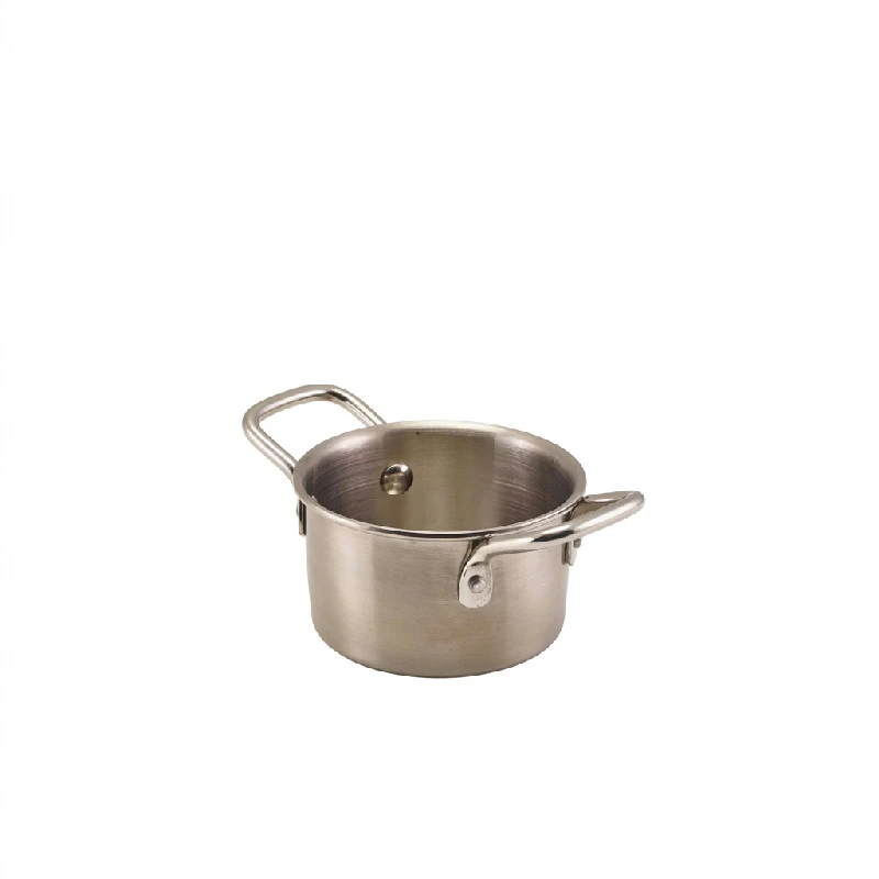 GenWare Mini Casserole i Rostfritt Stål 9,2 x 5,2 cm MSCD9 by Genware color Svart
