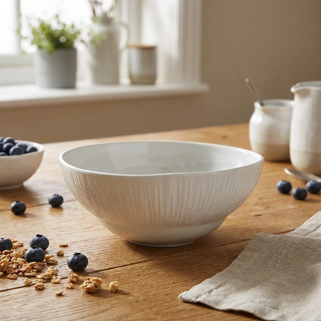 Incise Porcelain Lucine Rund skål 15,5 cm BW-PLC15 by Genware color Svart