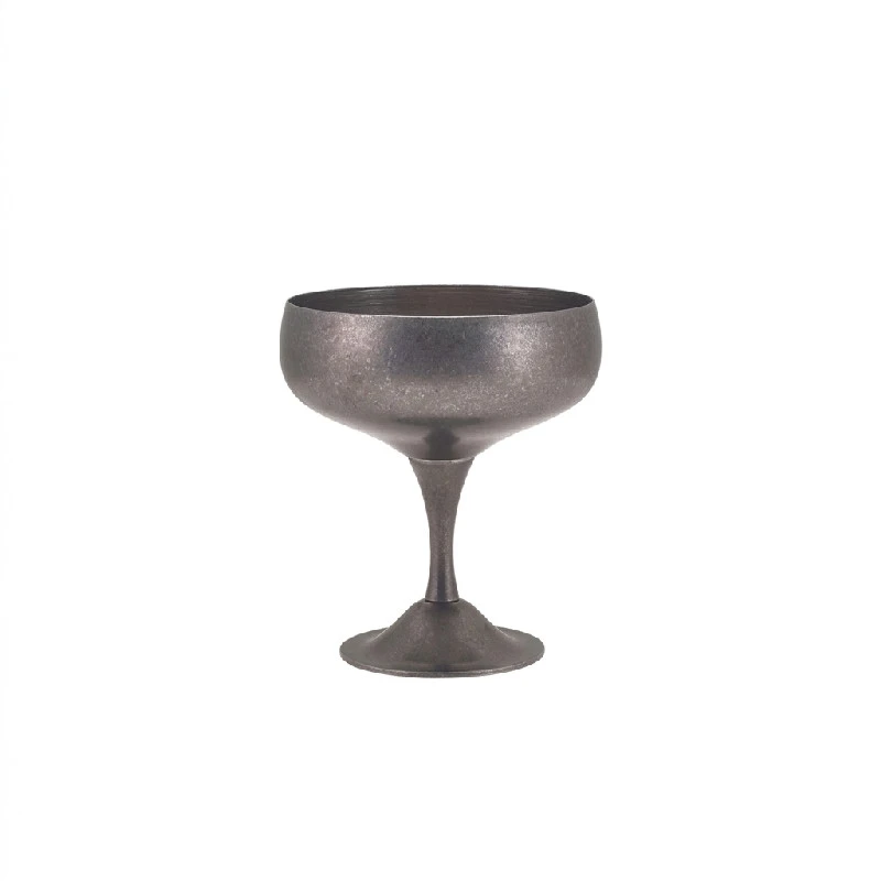 GenWare Vintage Steel coupeglas 22 cl / 7,7 oz CPG220V by Genware color Svart