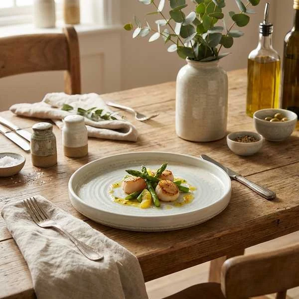 Terra Porcelain Pearl Presentationsfat 26 cm PR-PPL26 by Genware color Svart