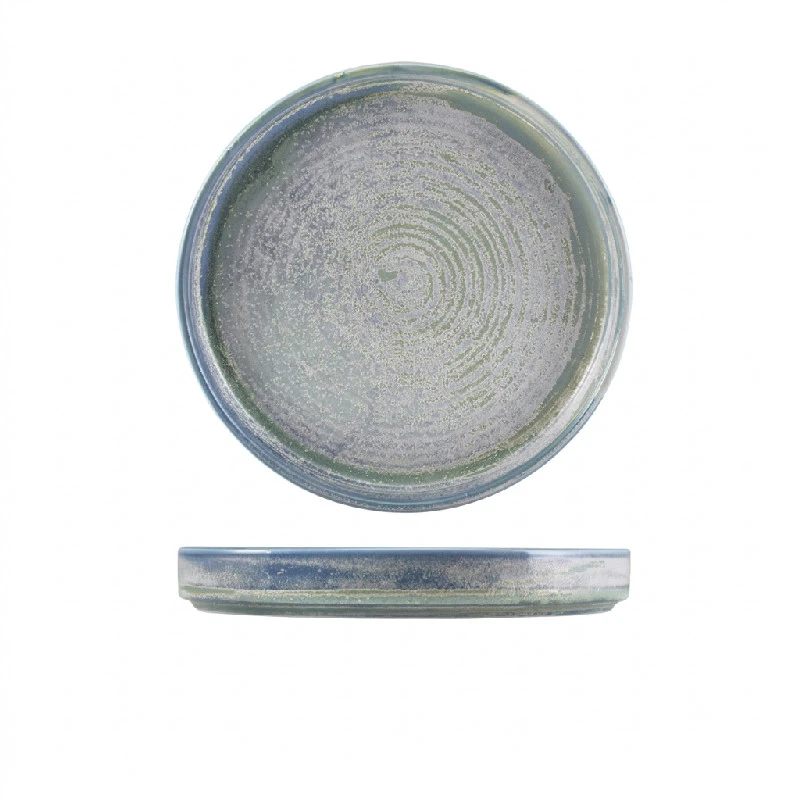 Terra Porcelain Seafoam Serveringsfat 20,5 cm PR-PSF21 by Genware color Svart