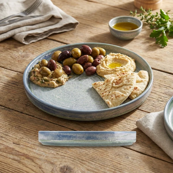 Terra Porcelain Seafoam Serveringsfat 20,5 cm PR-PSF21 by Genware color Svart