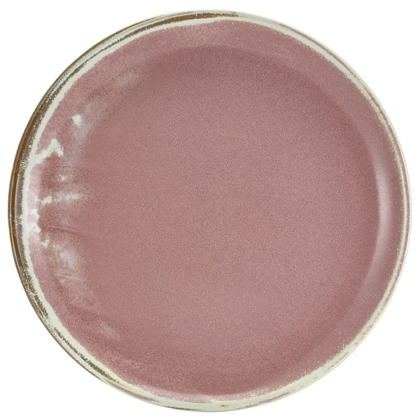 Terra Porcelain Rose Coupetallrik 27,5 cm CP-PRS27 by Genware color Svart