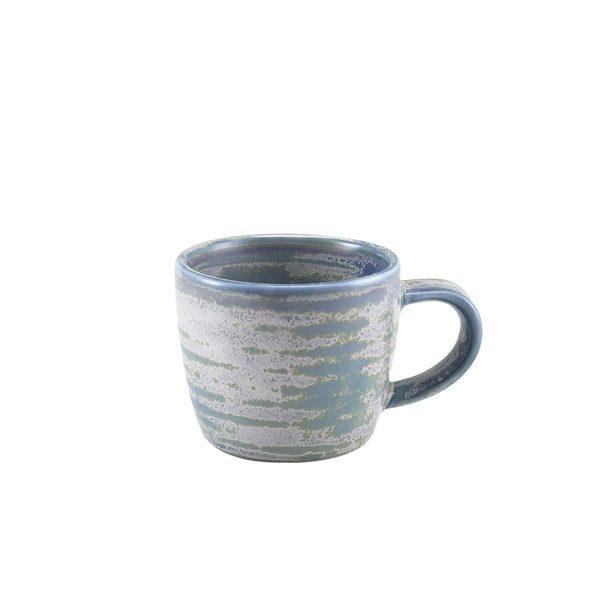 Terra Porcelain Seafoam Espressokopp 9 cl / 3 oz CUP-PSF9 by Genware color Svart