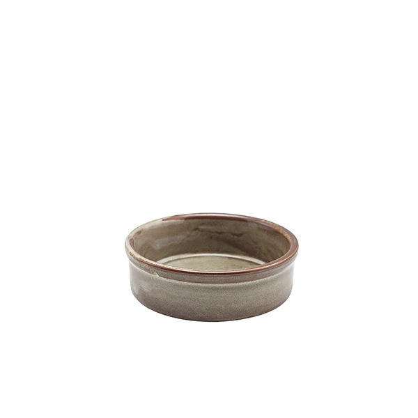 Terra Porcelain Grey Tapasfat 10 cm TD-PG10 by Genware color Svart