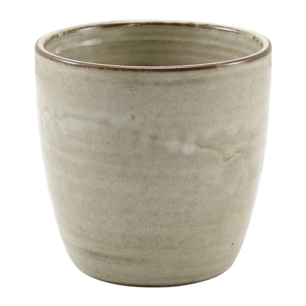 Terra Porcelain Grey Chip kopp 30 cl/10,5 oz CC-PG32 by Genware color Svart