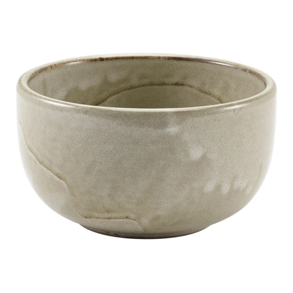 Terra Porcelain Grey Rund skål 12,5 cm BW-PG12 by Genware color Svart
