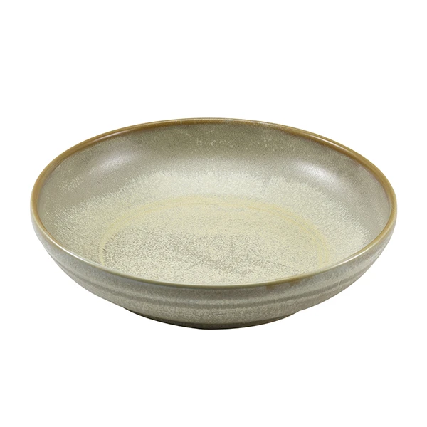 Terra Porcelain Matt Grå Coupeskål 27,5 cm CB-PMG27 by Genware color Svart