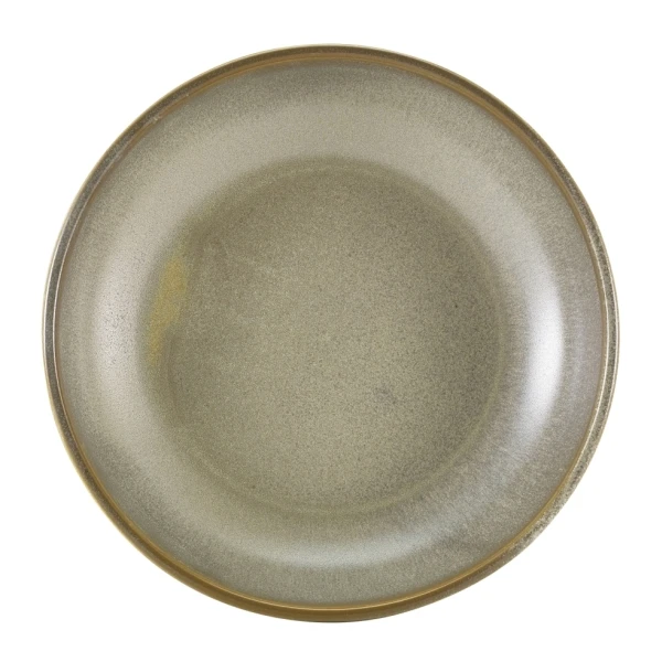 Terra Porcelain Matt Grå Coupeskål 23 cm CB-PMG23 by Genware color Svart
