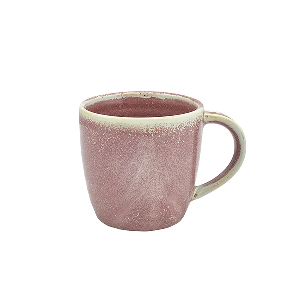 Terra Porcelain Rose Mugg 30 cl / 10,5 oz MUG-PRS32 by Genware color Svart