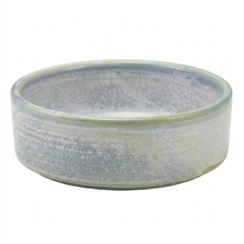 Terra Porcelain Seafoam Presentationsskål 13 cm PB-PSF13 by Genware color Svart