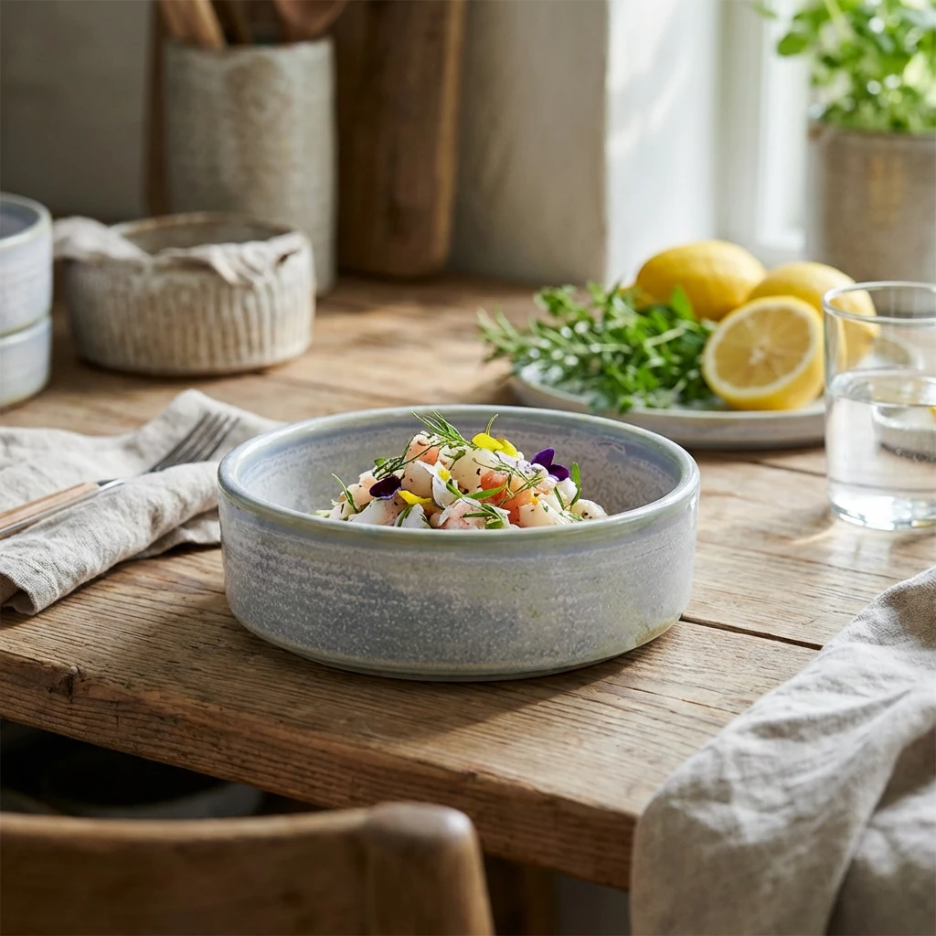 Terra Porcelain Seafoam Presentationsskål 13 cm PB-PSF13 by Genware color Svart