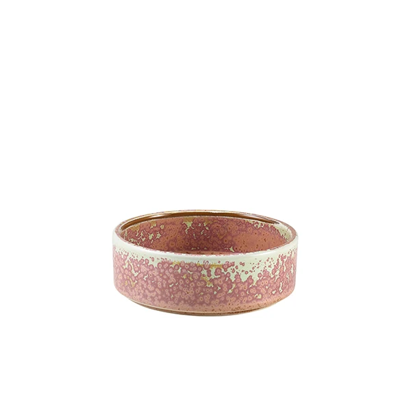 Terra Porcelain Rose Presentationsskål 13 cm PB-PRS13 by Genware color Svart
