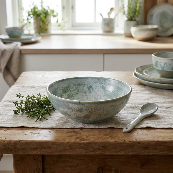 Terra Porcelain Seafoam Skål 14,5 cm SCR-PSF14 by Genware color Svart
