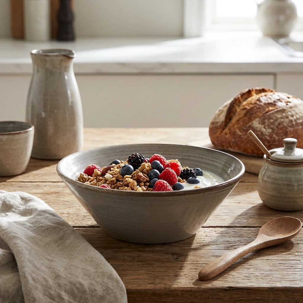 Terra Porcelain Grey konisk skål 14 cm CN-PG14 by Genware color Svart