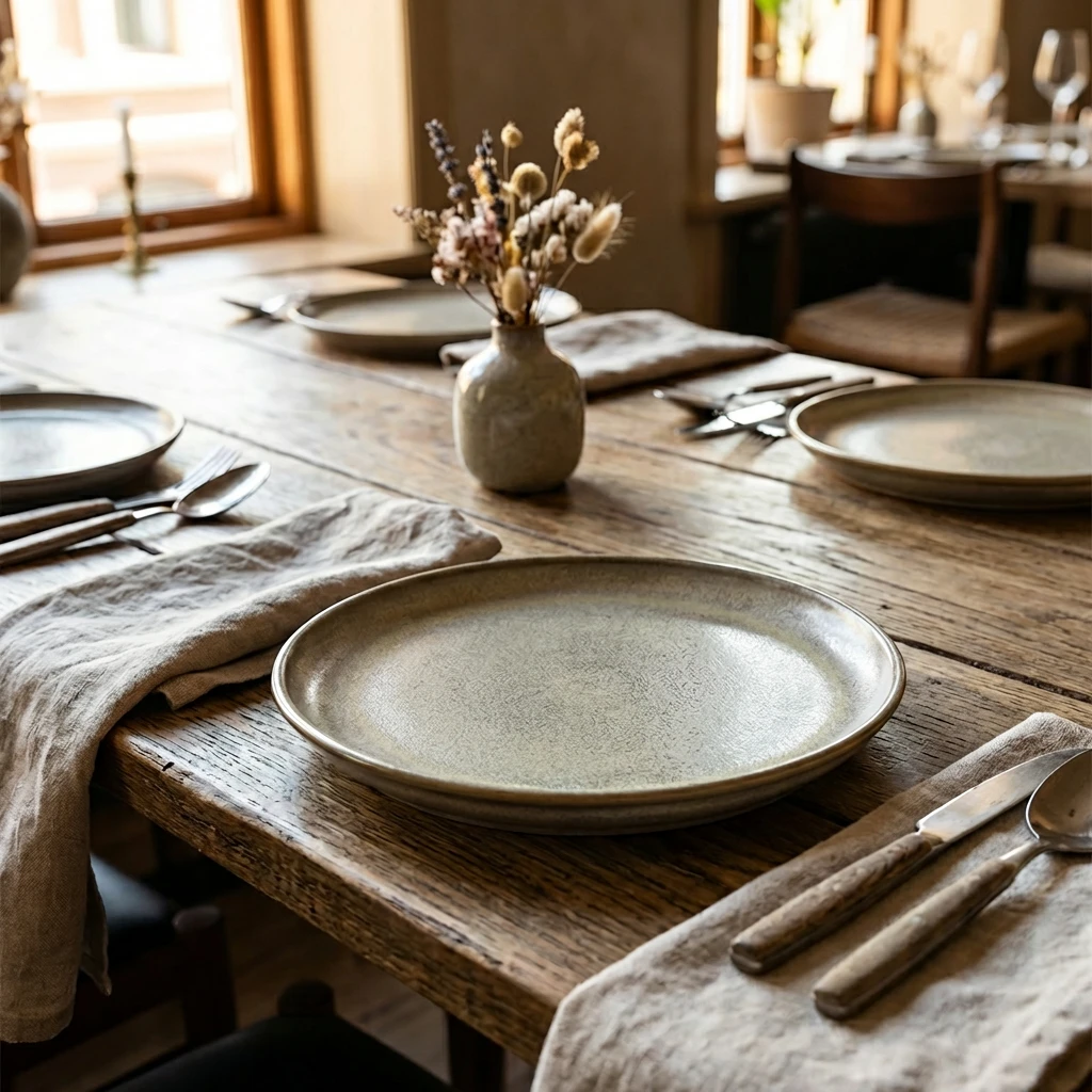 Terra Porcelain Matt Grå Coupetallrik 30,5 cm CP-PMG30 by Genware color Svart