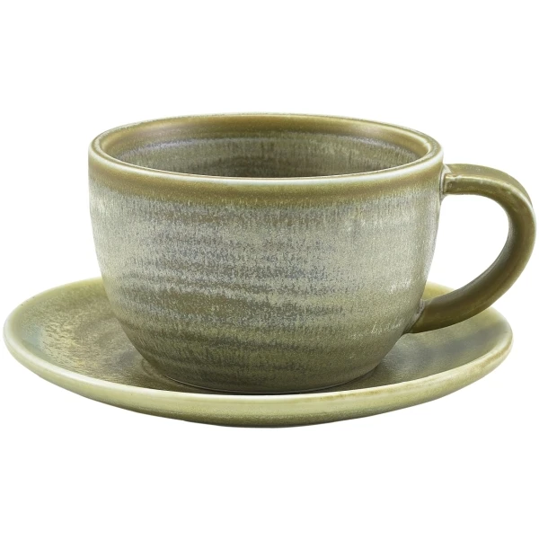 Terra Porcelain Matt Grå Fat 14,5 cm SCR-PMG14 by Genware color Svart