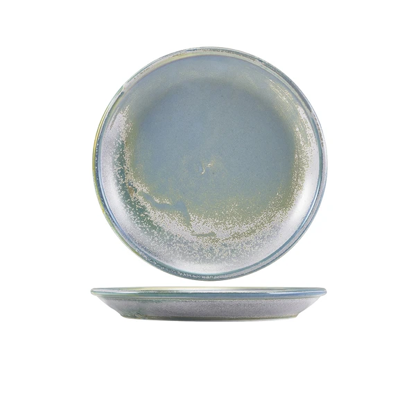 Terra Porcelain Seafoam Coupetallrik 19 cm CP-PSF19 by Genware color Svart