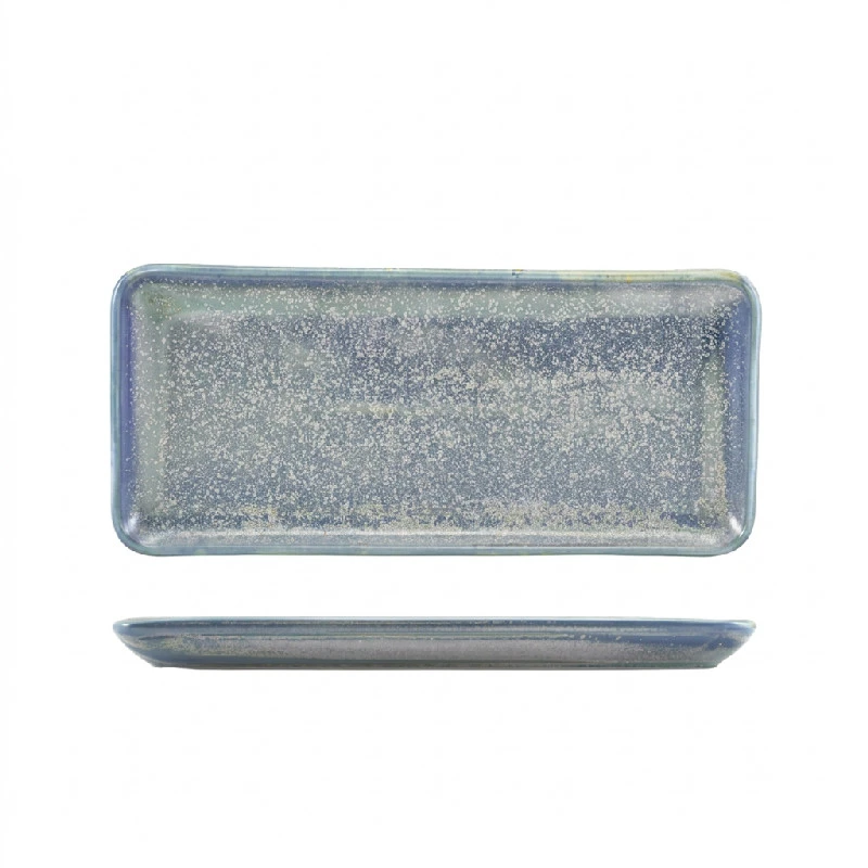 Terra Porcelain Seafoam Smalt rektangulärt fat 31 x 14 cm NR-PSF30 by Genware color Svart