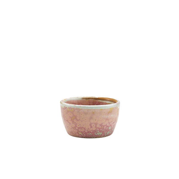 Terra Porcelain Rose Ramekin 45 ml/1,5 oz RAM-PRS1 by Genware color Svart