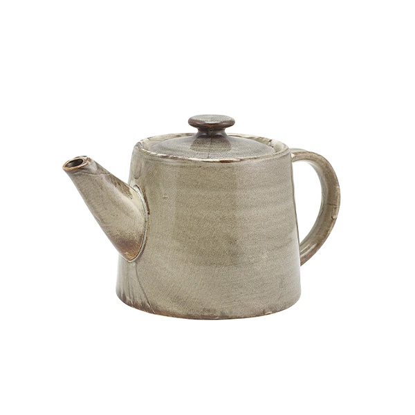 Terra Porcelain Grey Tekanna 50 cl / 17,6 oz TP-PG50 by Genware color Svart