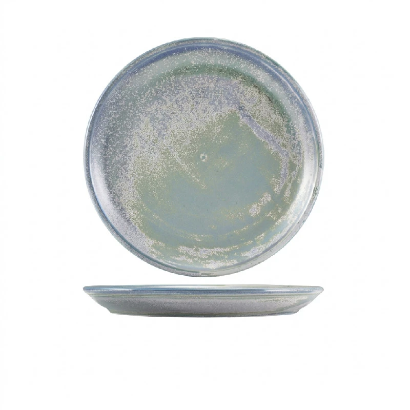 Terra Porcelain Seafoam Coupetallrik 24 cm CP-PSF24 by Genware color Svart