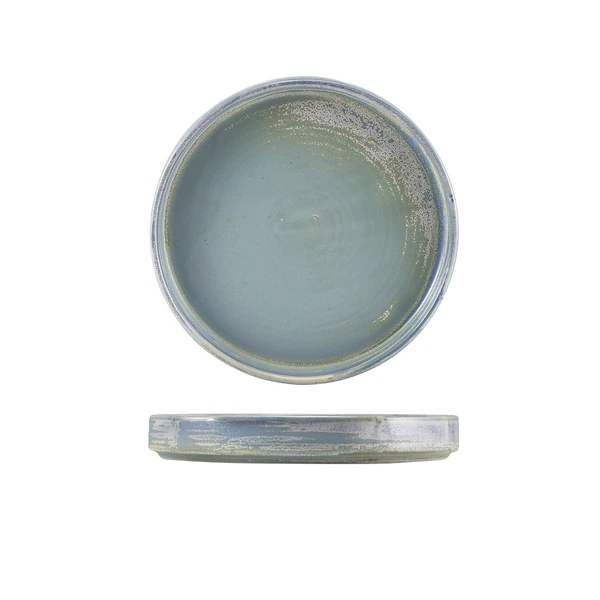 Terra Porcelain Seafoam Presentationstallrik 18 cm PR-PSF18 by Genware color Svart