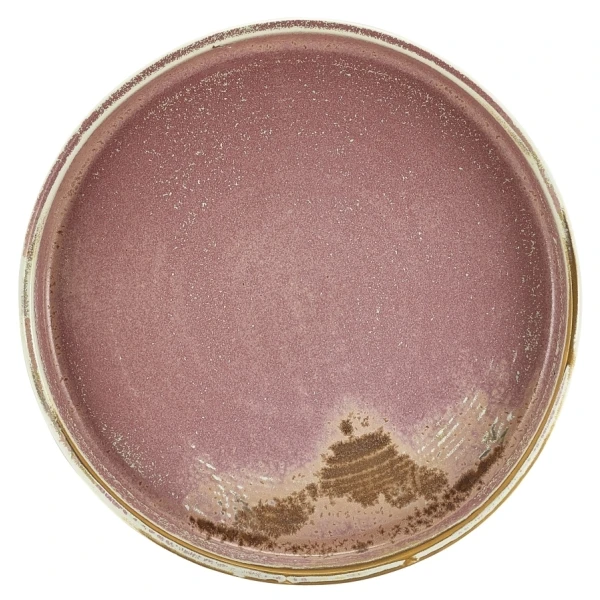 Terra Porcelain Rose Presentationstallrik 18 cm PR-PRS18 by Genware color Svart