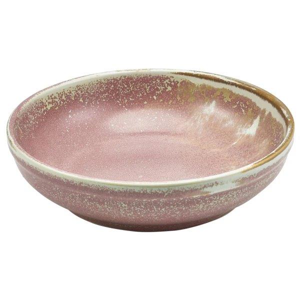 Terra Porcelain Rose Skål i coupeform 23 cm CB-PRS23 by Genware color Svart