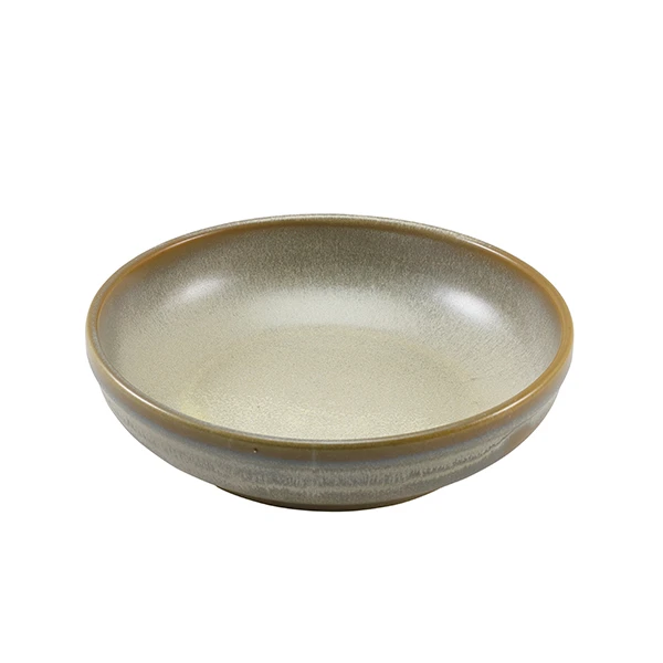 Terra Porcelain Matt Grå Coupeskål 20 cm CB-PMG20 by Genware color Svart