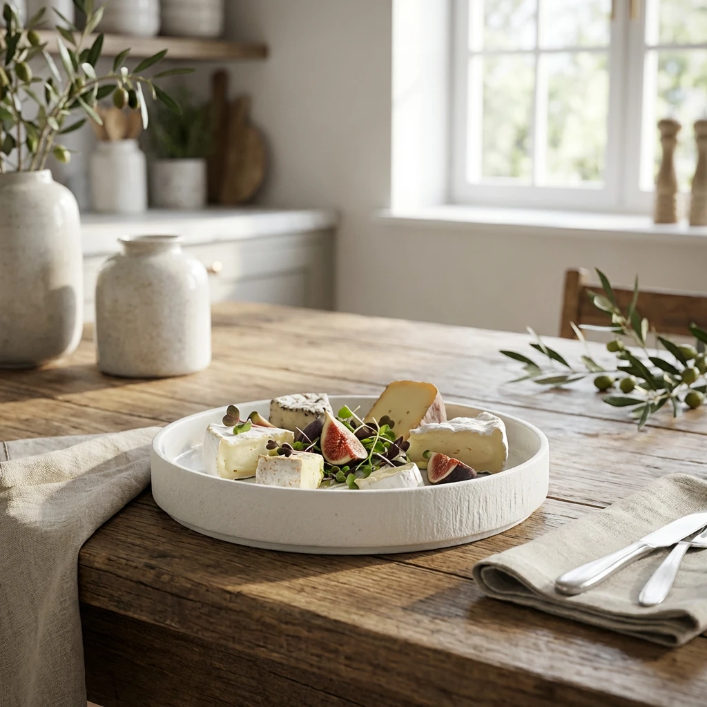 Incise Porcelain Lucine Presentationsfat 20 cm PR-PLC20 by Genware color Svart